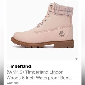 🌳Timberland Lindon Woods Waterproof Boots in Pink🌳